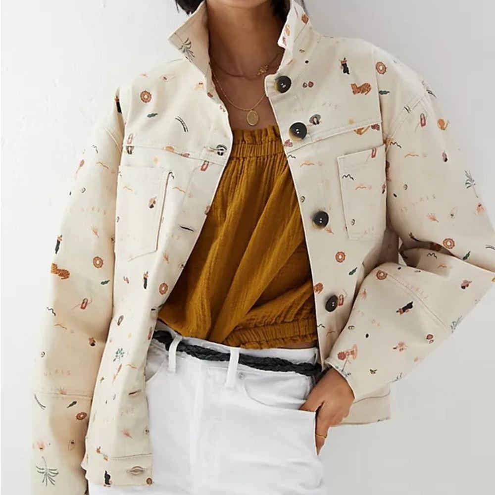 Anthropologie Alexandra Bueno Adventurer Jacket